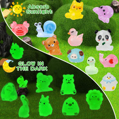 ywevyezc glow mini resin alpaca figurine creates a charming focal point.