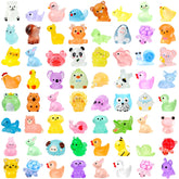 ywevyezc glow mini resin animals variety pack decorative and collectible.