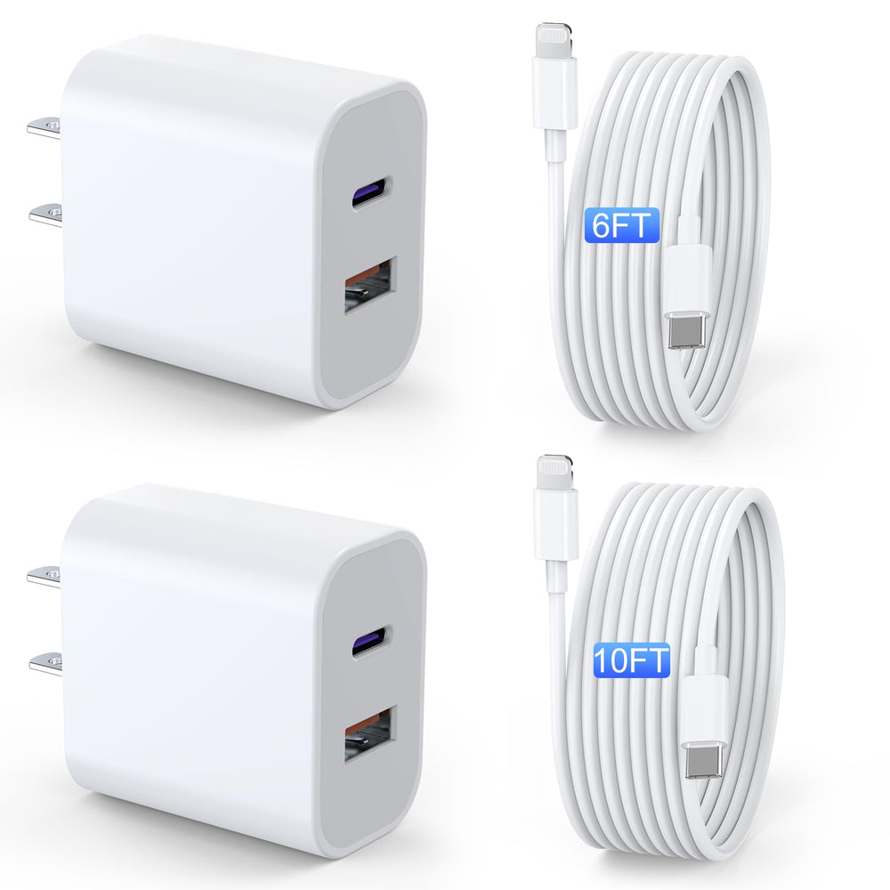 YYDBS dual-port 20W charger front view powering devices quickly.