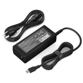 YZAESHAY 65W USB-C laptop charger front view for reliable daily use.