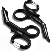 ZAKUTO trauma shears with carabiner clip for fast belt access during emergencies