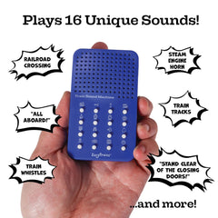 ZANY TRAINS 16-sounds panel showcases train whistles and engine noises