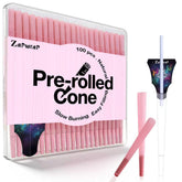 ZapWrap pink cones with loader for quick, clean rolling sessions