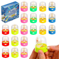 Zasnynua 32-pack mini finger basketball top view showing colorful pieces and compact design