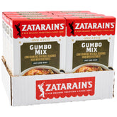 Zatarain's Gumbo Mix bag with long-grain rice provides a quick flavorful base.