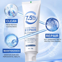 Daily use with Zaucet toothpaste supports enamel and sensitivity care