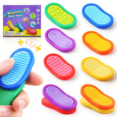 ZaxiDeel sensory slider textured 6-pack offers varied touch for focused play