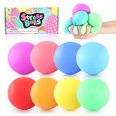 ZaxiDeel slow rising stress ball in pack promoting focus and calm