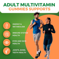 Zaytun Halal Adult Multivitamin Gummies cherry flavor image with non-GMO ingredients