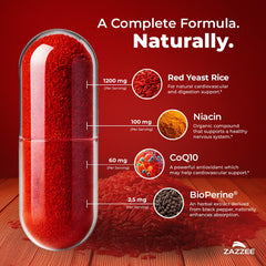 BioPerine seal on Zazzee bottle suggests enhanced nutrient absorption