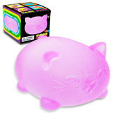 Zcahoo Stress Cat Toy stretched for tension relief at the desk