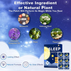 Zcokail Sleep Patch applied on belly for discreet nighttime use.