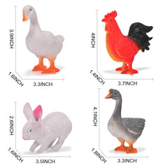 Zcpotizi farm sheep figure for classroom storytelling and color recognition.