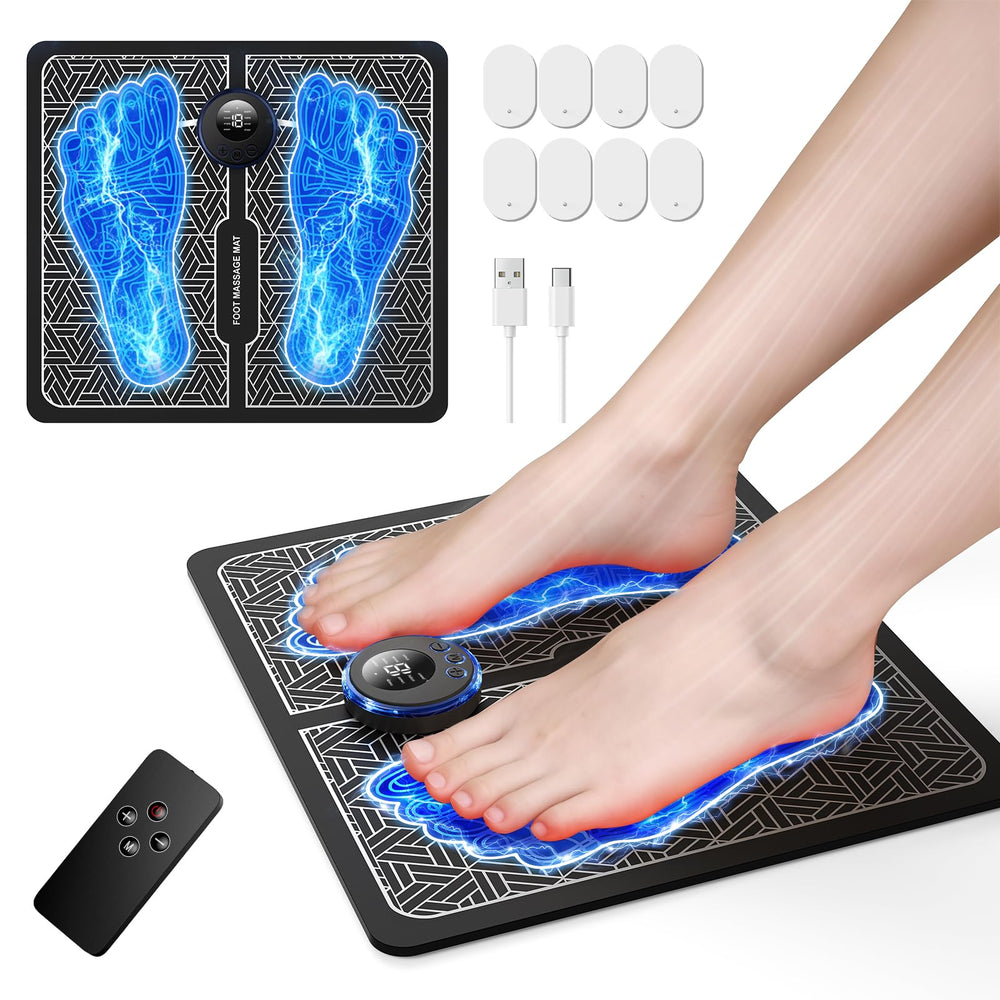 zdasosr transcutaneous nerve stimulator front view, compact on-the-go relief option