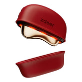 ZDEER LED red light face-neck massager boosts gentle radiance.