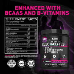 Zeal Electrolyte Powder scoop for precise mix and on-the-go hydration