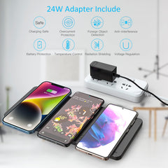 ZealSound 24W power supply included for faster charging without extra cables.
