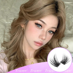 Zegaine C-curly design defines lashes with wispy detail