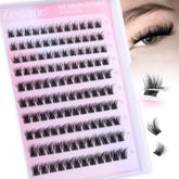Zegaine natural self-adhesive lash clusters for effortless daily wear