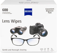 ZEISS pre-moistened lens wipes canister front view for gentle on-the-go cleaning