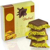 ZEMUS Dubai Chocolate Bar with Pistachio packaging for premium gifting and display.