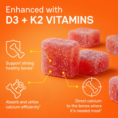 Close-up of Zena Nutrition Creatine Gummies showing chewy texture and watermelon flavor
