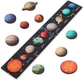 Zeoddler solar system puzzle sun piece supports early space exploration.