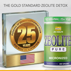 Zeo Health Zeolite Pure digestive support dissolve view hints gentle cleansing.