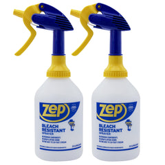 Zep bleach-resistant sprayer bottle designed for upside-down use in tough spots