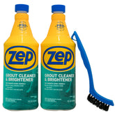 Zep grout cleaner bottle 32 oz showing deep cleaning action
