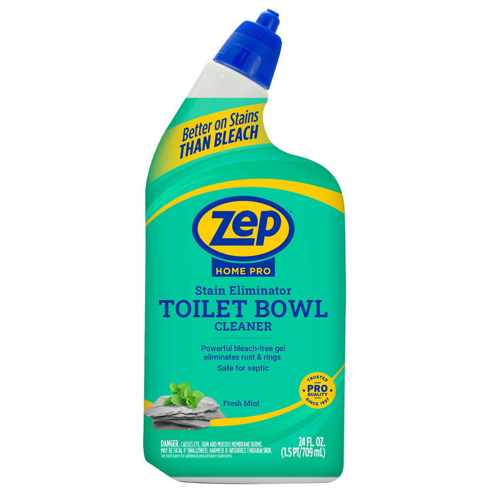 Zep Home Pro Pro-Strength Stain Eliminator bottle front view for powerful toilet cleaning