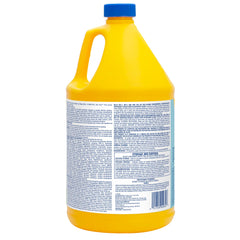 Zep No-Rinse Floor Disinfectant spray on hard floors for fast deodorizing and sanitation.