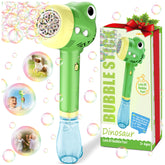 Zerhunt dinosaur bubble wand outdoors fueling kids' playtime with colorful bubbles