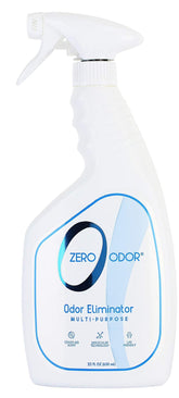 Zero Odor 22oz bottle front showing strong odor elimination for home and office use.