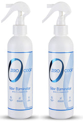 Zero Odor bottle pour demonstrates easy spray action for quick odor neutralization