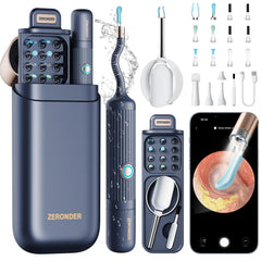 ZERONDER i35R with flexible tube visual lens for clear ear canal viewing