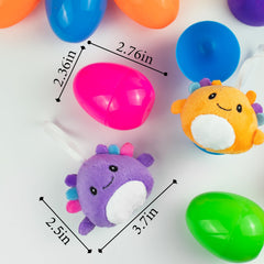 Zesua Easter egg and plush set ready for classroom exchanges.