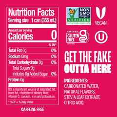 Zevia Cran-Raspberry soda six-pack highlighting convenient family-friendly packaging