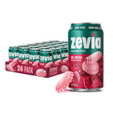 Zevia Dr Zevia can front, naturally sweetened with zero sugar and calories.
