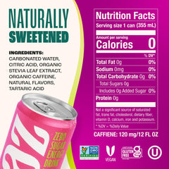 Zevia Energy Peach Passionfruit can for a bright, on-the-go pick-me-up.