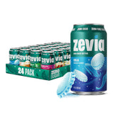 Zevia Nostalgic Variety Pack cans front view for guilt-free refreshment