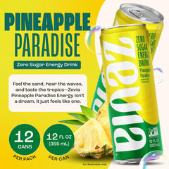 Zevia Pineapple Paradise pour into glass reveals bright pineapple aroma.