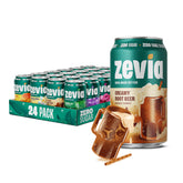 Zevia Rainbow Variety Orange Can – zero sugar, naturally sweetened, refreshing everyday option.