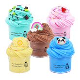 ZeweierSlime butter slime kit pack close-up with charms for creative, calming play.