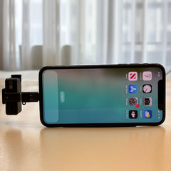 ZEXIBATH Bluetooth wireless transmission for seamless audio during shoots.