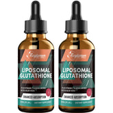 Zeylamum liposomal glutathione liquid bottle with pour for easy dosing.