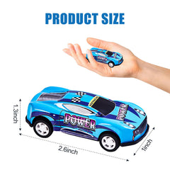 ZHFUYS mini pull-back cars side angle showcases compact, durable build