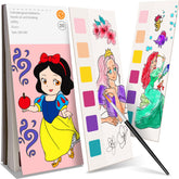 ZHOC Paint with Water book cover showing kid friendly design for mess free coloring