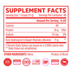 Zhou Collagen Peptides powder poured into coffee for easy daily use.