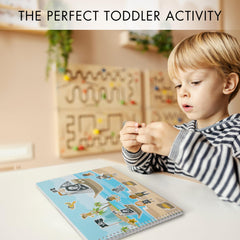 ZICOTO toddler sticker fire station scene invites role play on car rides